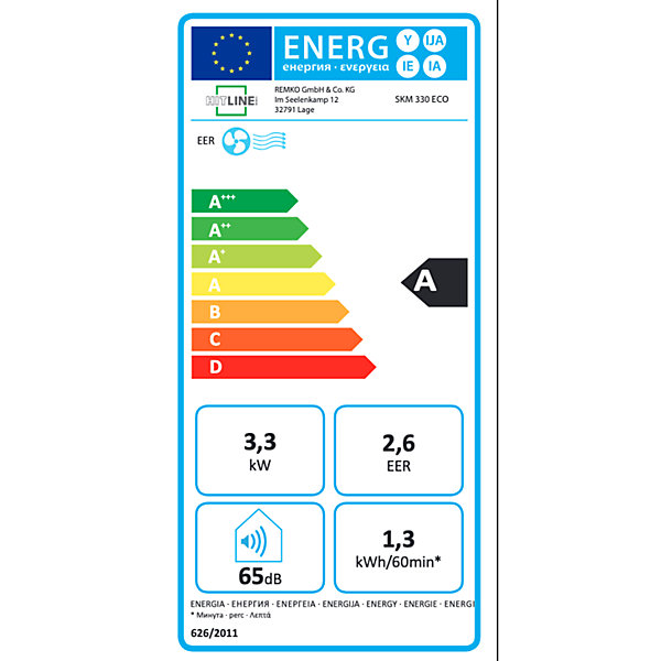 Climatiseur monobloc Remko SKM 330