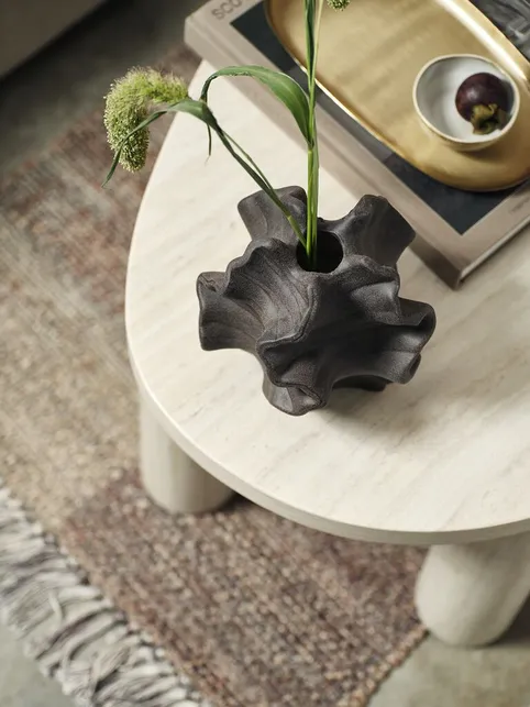 Vase VILHELM H18cm mørkebrun