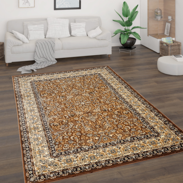 Dywan Oriental 1043 brązowy klasyk do salonu pokoju 060x100