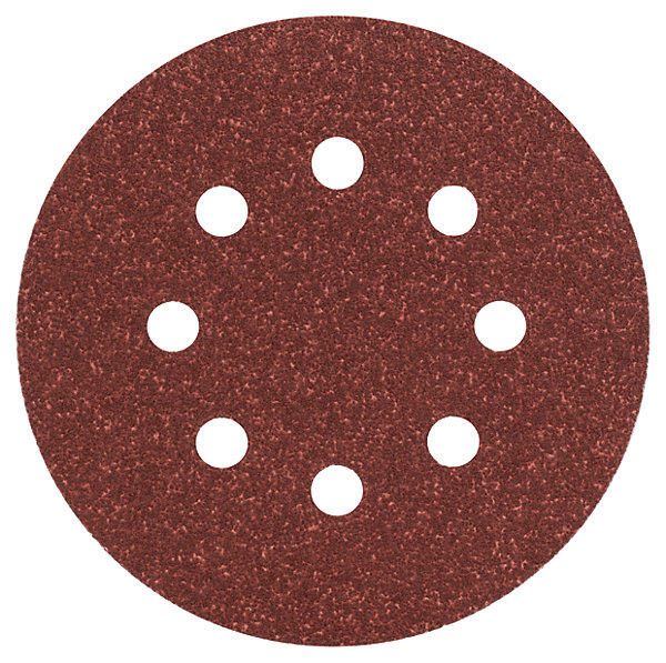 5 disques abrasifs Bosch Velcro ⌀125 mm grain 80