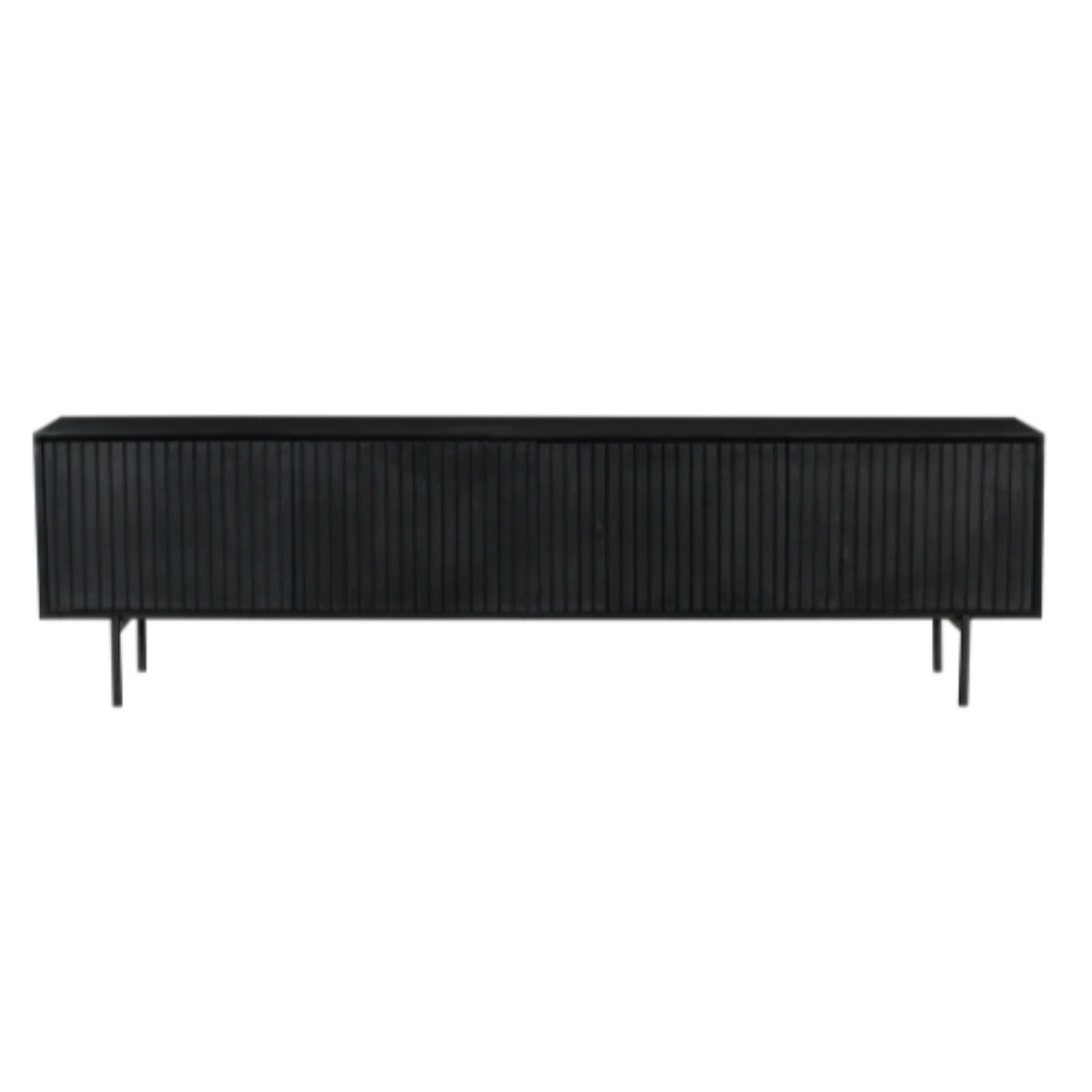 StarFurn Tv-meubel Madison - Zwart Hout - 210x45x55cm