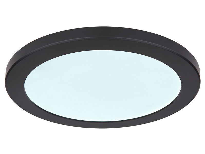 Plafon Lasse LED 30 cm akrylowy czarny