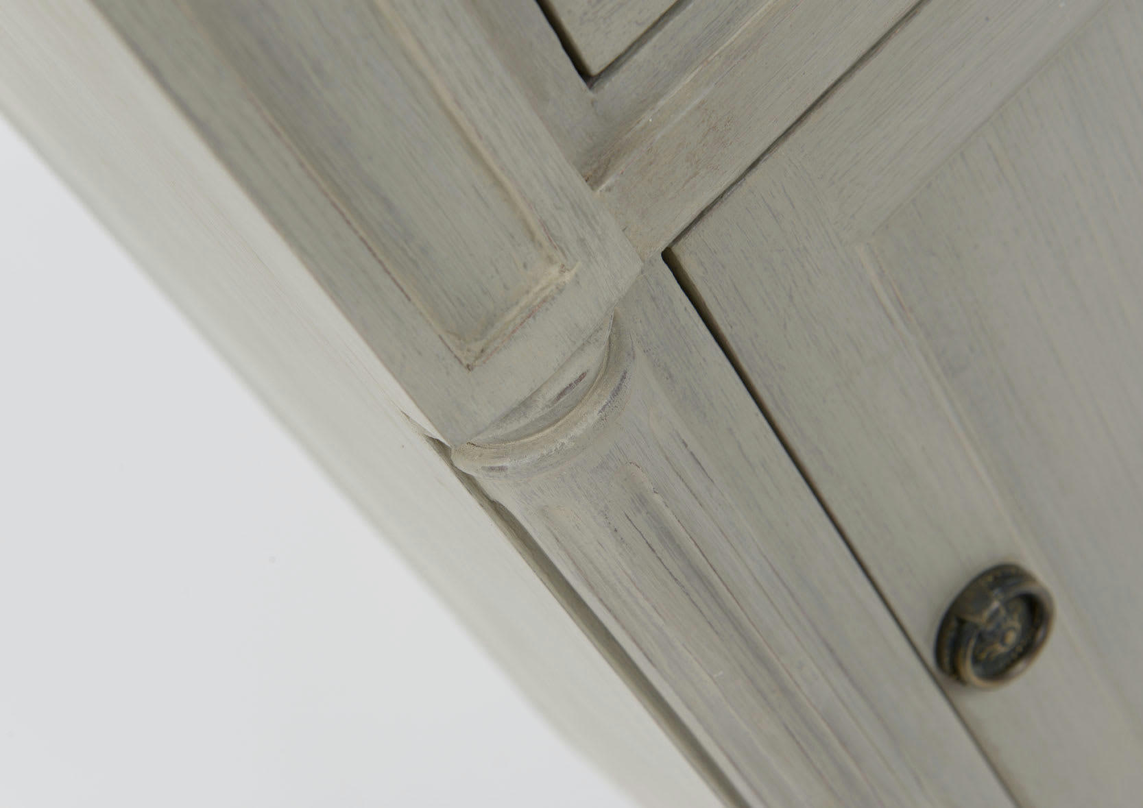 ARSENE - Table de chevet  en bois gris