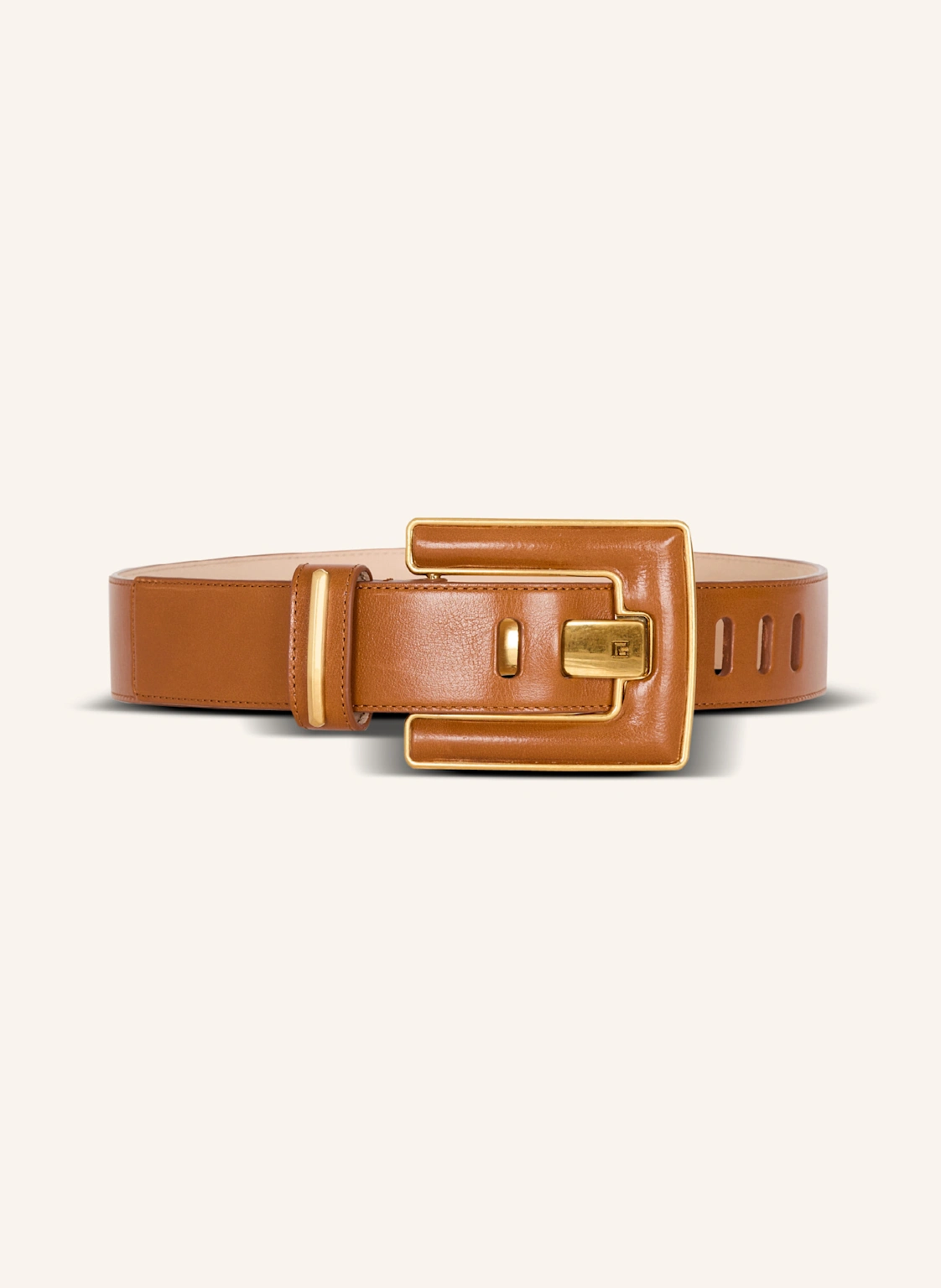 BALMAIN Gürtel Anthem aus Kalbsleder