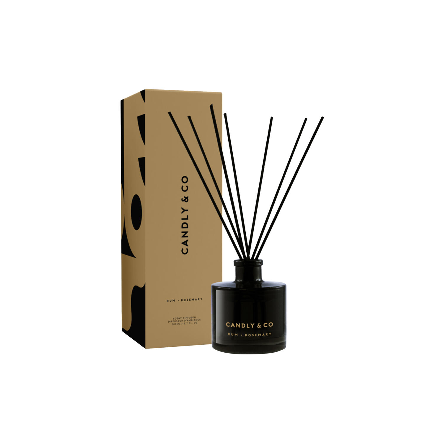 No. 2 Diffuser, Rum/Rosemary