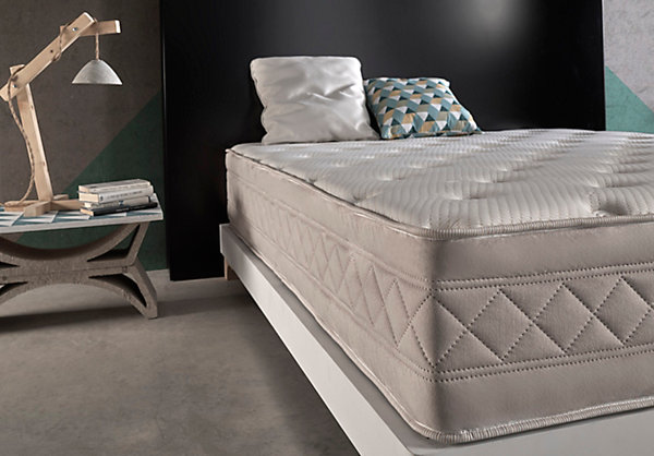 Matelas 120x190 crystal royaltymousse confort multizoneépaisseur 30 cmferme - 7 zones de confort