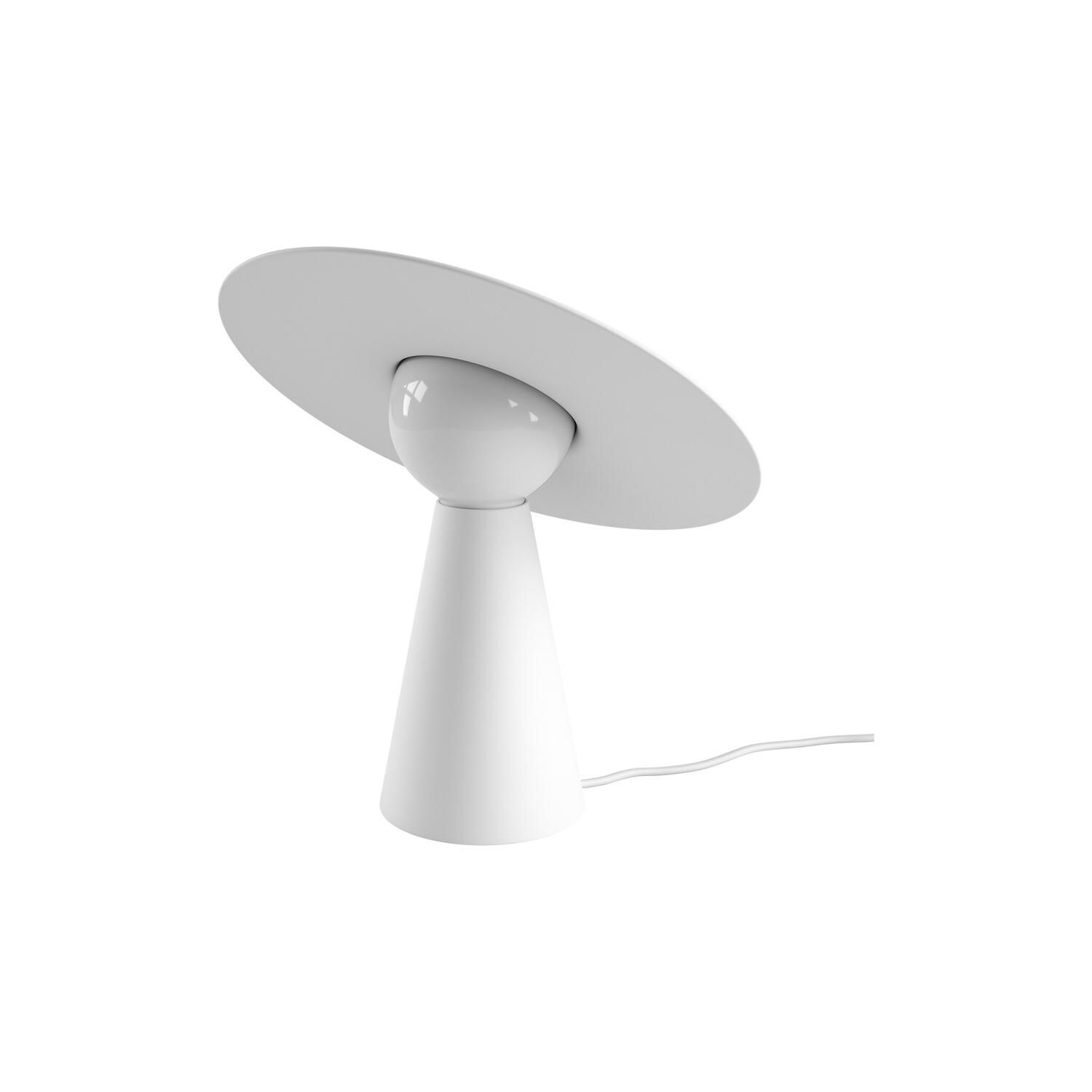 Ceramic Table Lamp, white