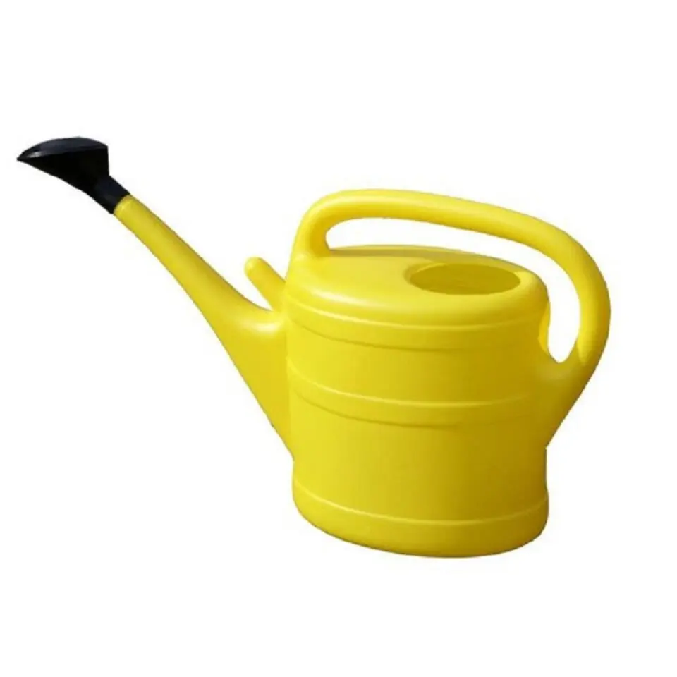 Geli Gieter - geel - kunststof - met broeskop - 10 l