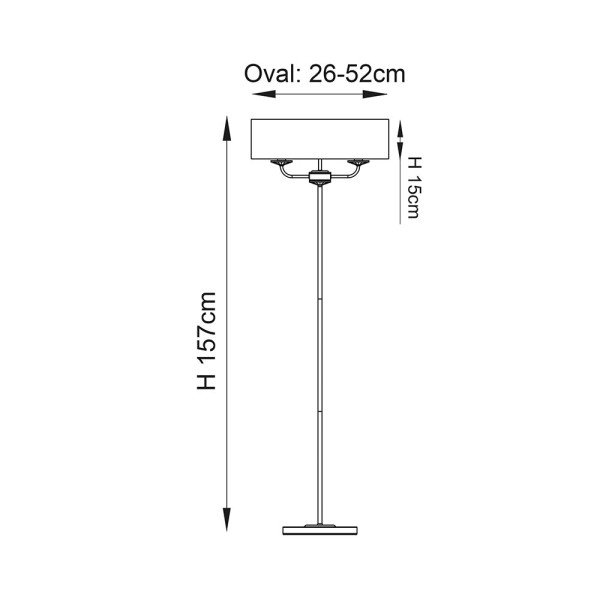 Lampa podłogowa NIXON 60803