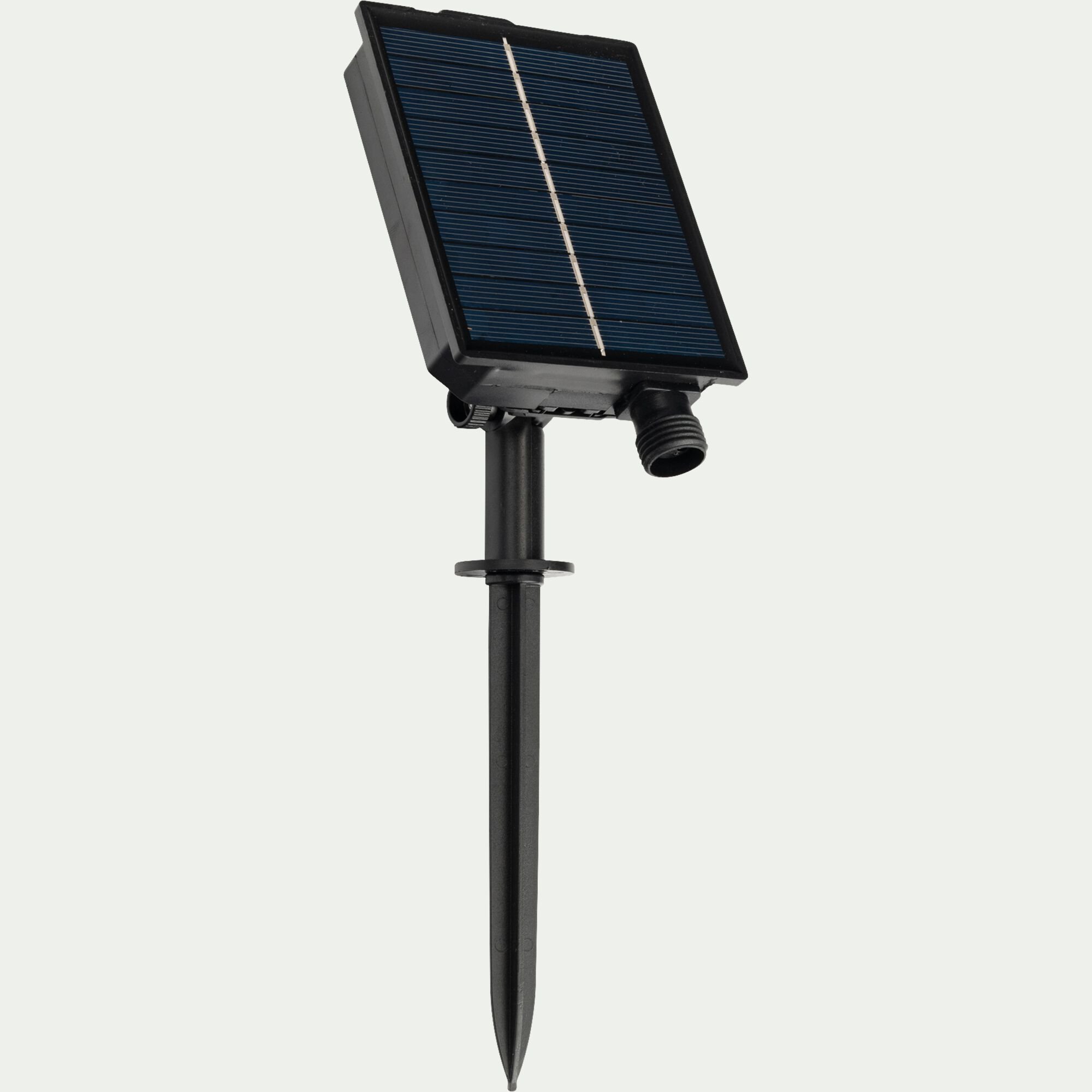GUINGUETTE - Guirlande solaire d'extérieur à 10 LED blanc L4,5m