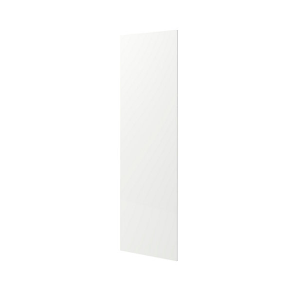 Côté de remplacement électroménager Goodhome Stevia/Garcinia blanc H. 201 cm x l. 57 cm x Ep. 18 mm