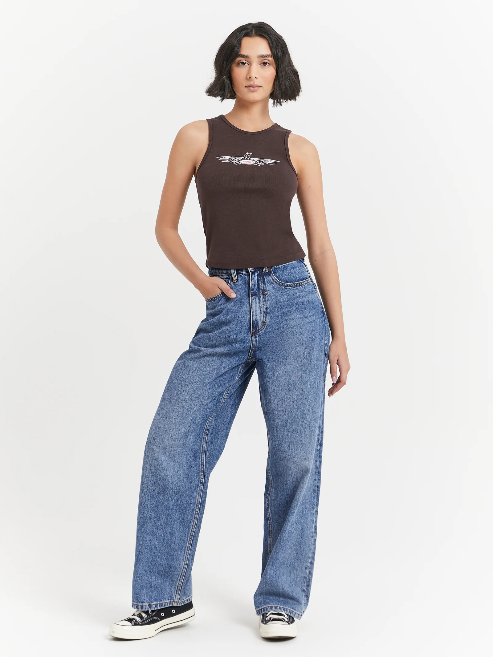 Laid Back Curve Tank