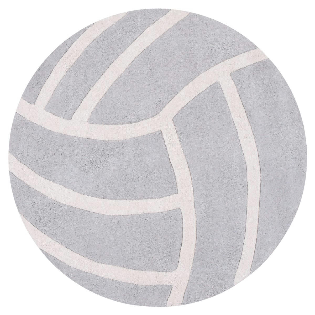 PLAY - Tapis ballon en Coton Gris