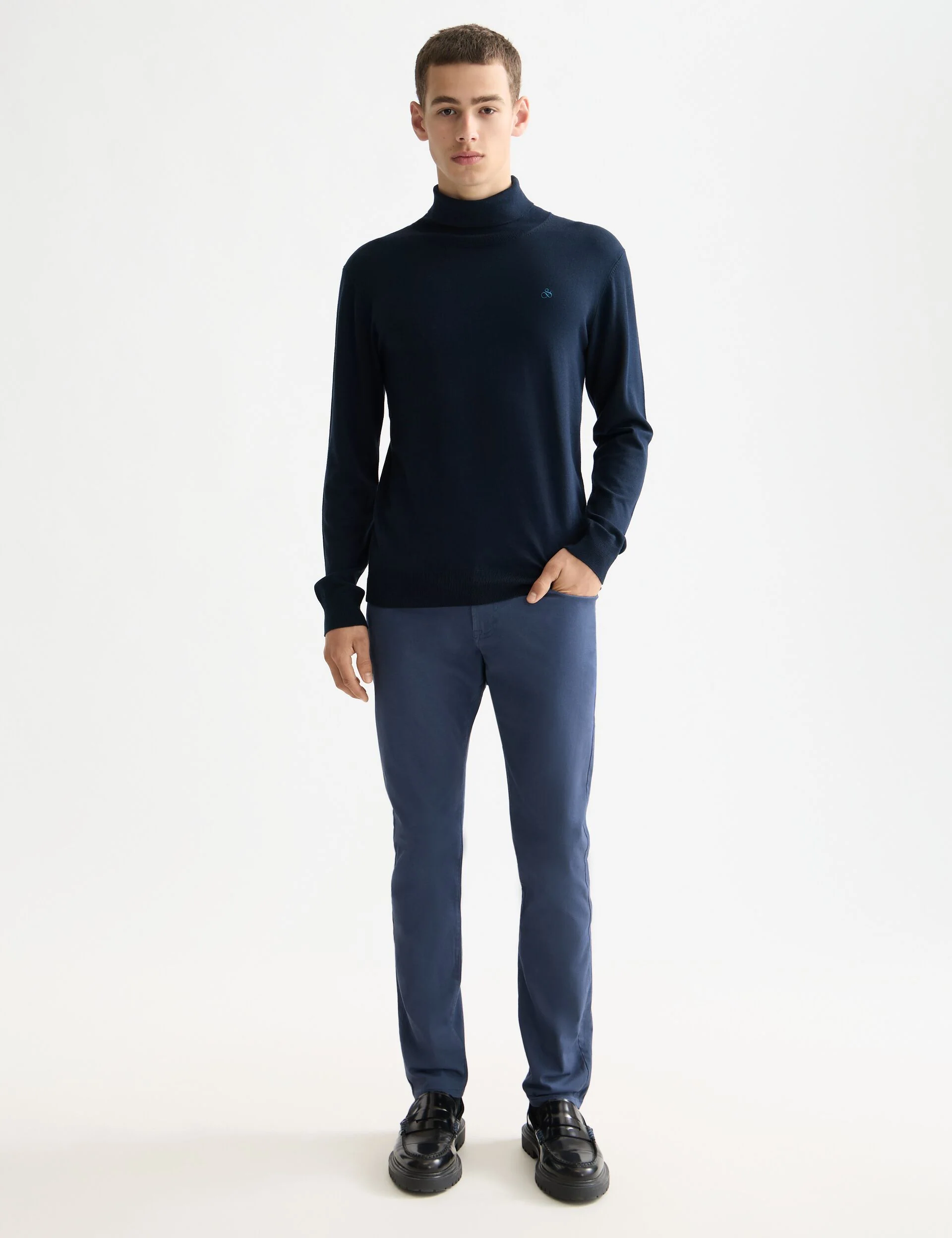 Ralston - cotton-blend twill regular slim fit 5-pocket pant