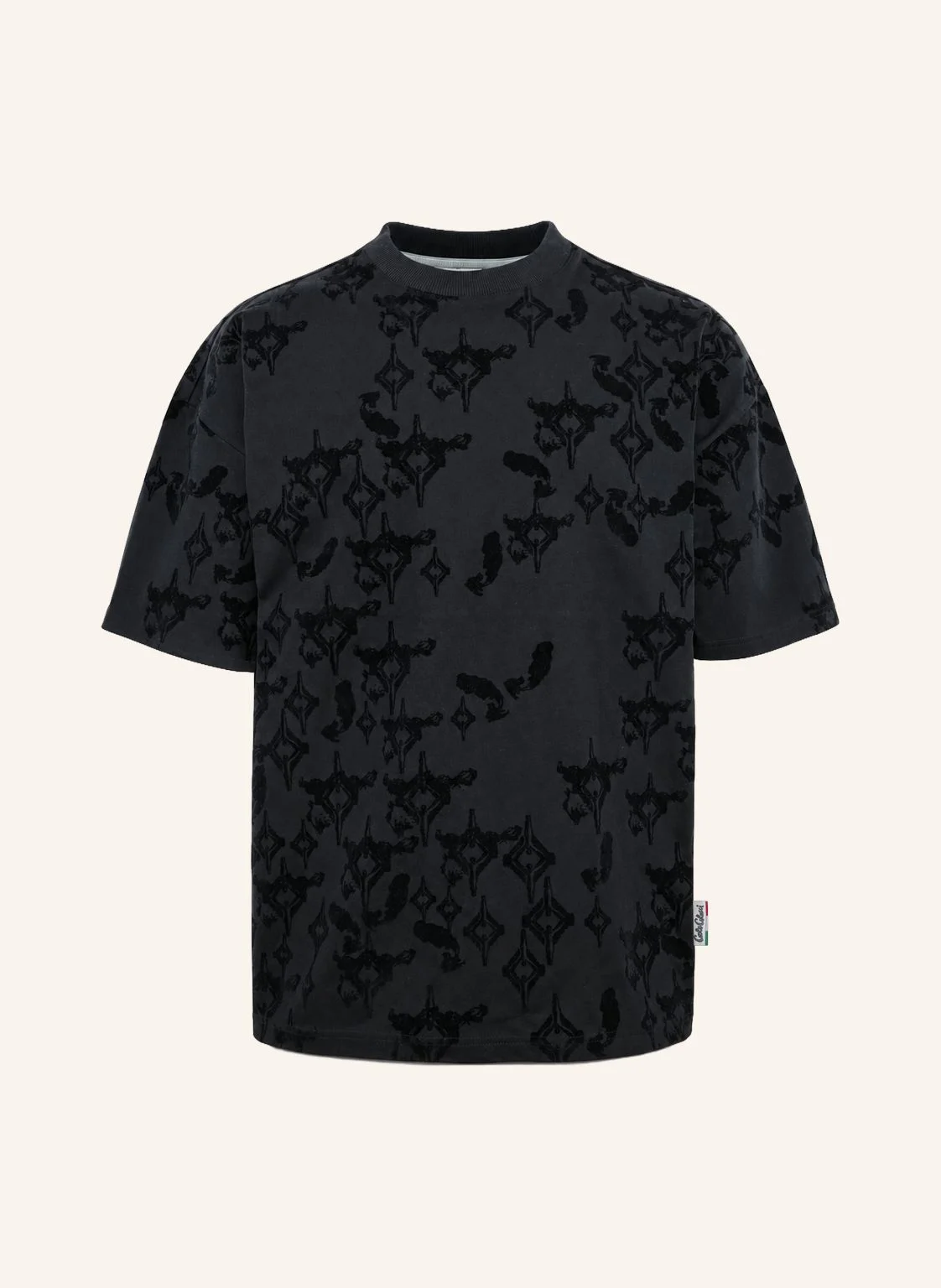 CARLO COLUCCI Allover Print T-Shirt - Soft Impact FIOROT