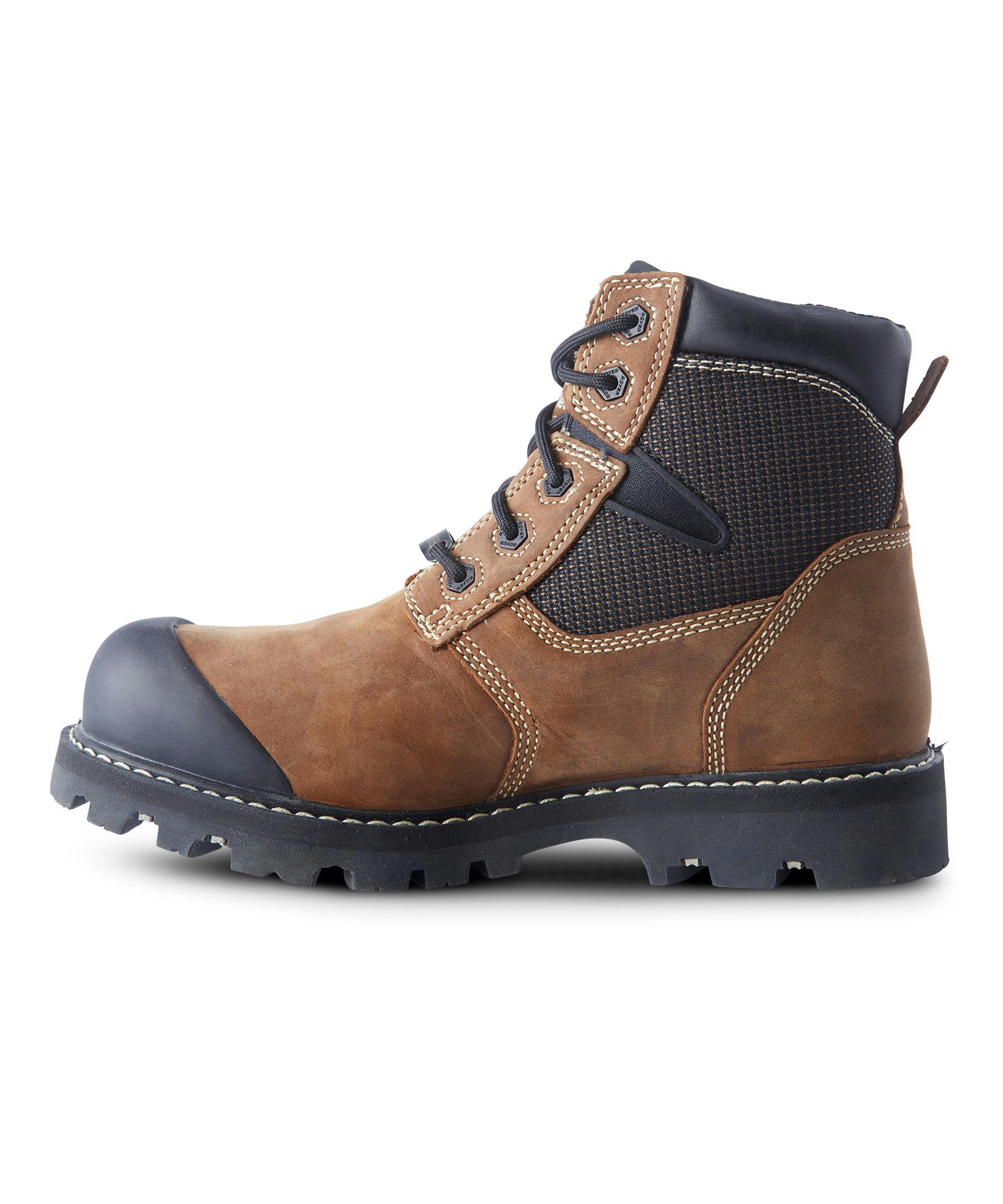 LP Royer Men's 6 Inch Composite Toe Composite Plate Metal Free Work Boot