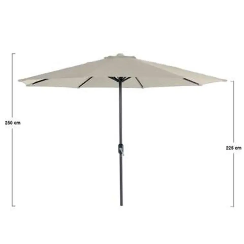 Garden Impressions Lotus parasol &Oslash;300 cm - ecru