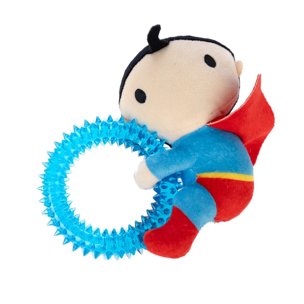 Warner Bros™ DC Superman Dog Toy with Ring