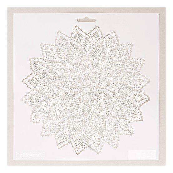 Mandala Stencil 25cm x 25cm