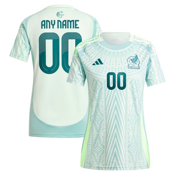 Mexico National Team adidas Women's 2024 Away Replica Custom Jersey - Green