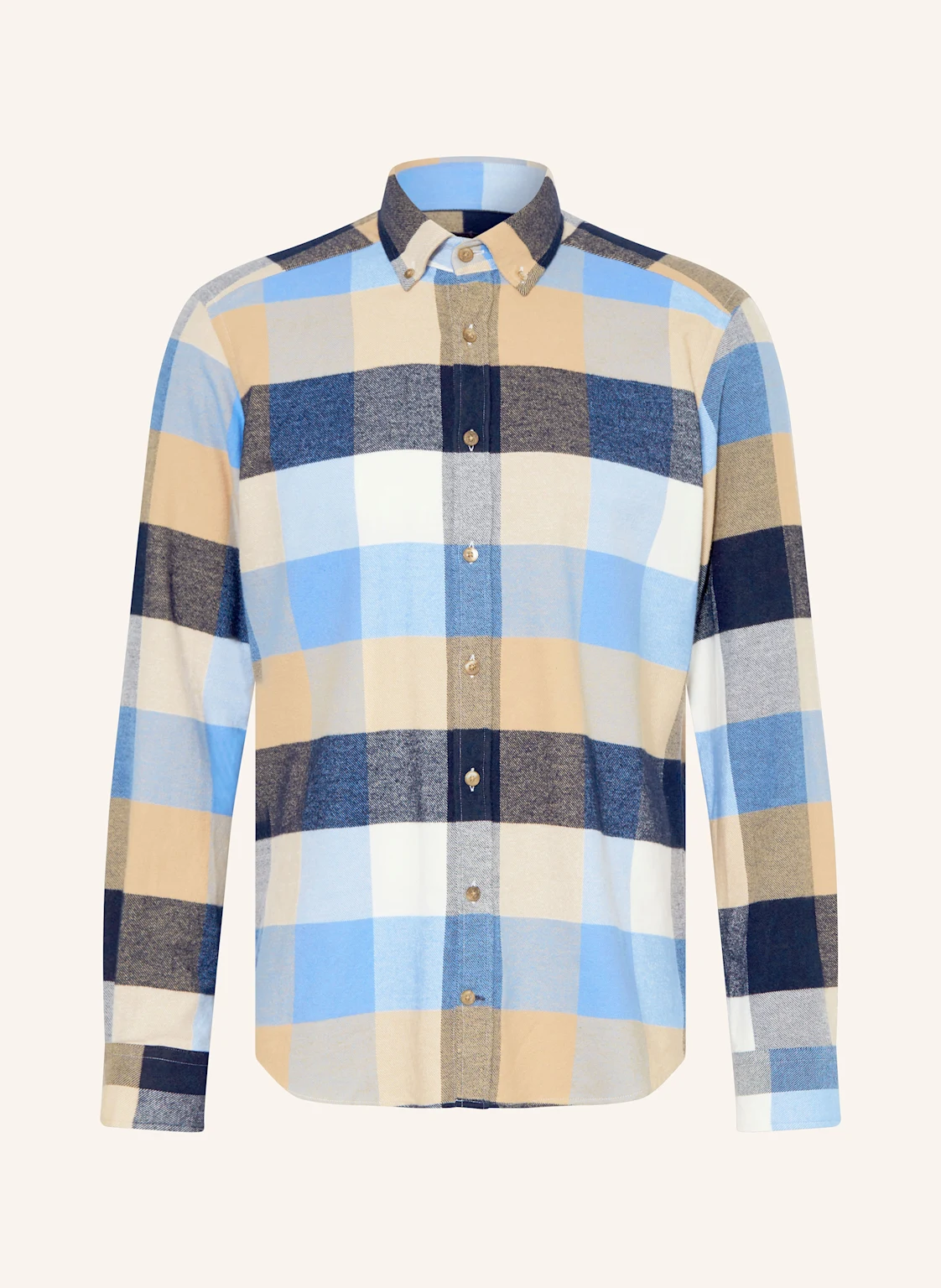 STROKESMAN'S Flanellhemd Regular Fit