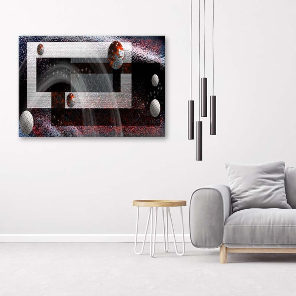 Feeby Obraz na płótnie, Abstrakcja Geometryczna Kule 60x40
