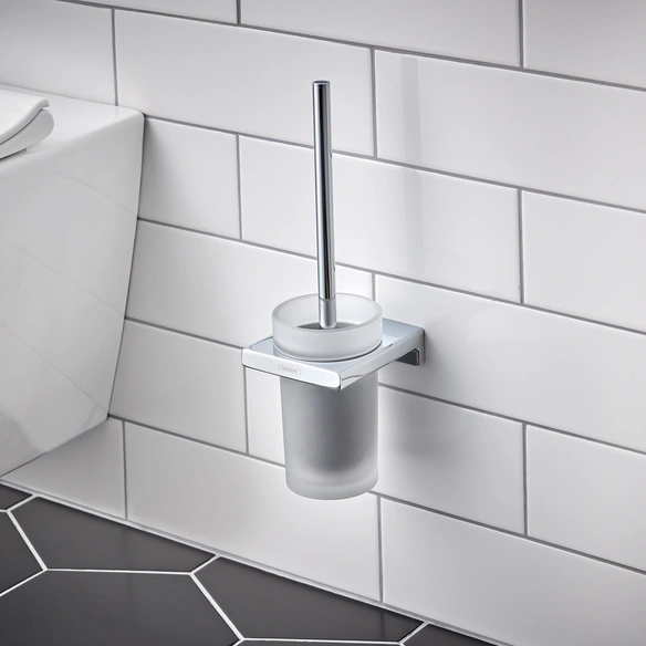 Toilettenbürstenhalter »AddStoris Q«, HxB: 21,8 x 10,5 cm, eckig