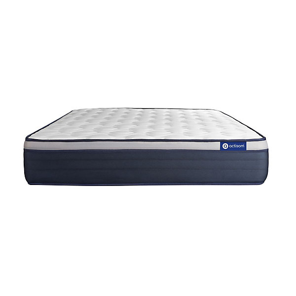 MatelasRessorts ensachés et mémoire de forme - Confort : Ferme