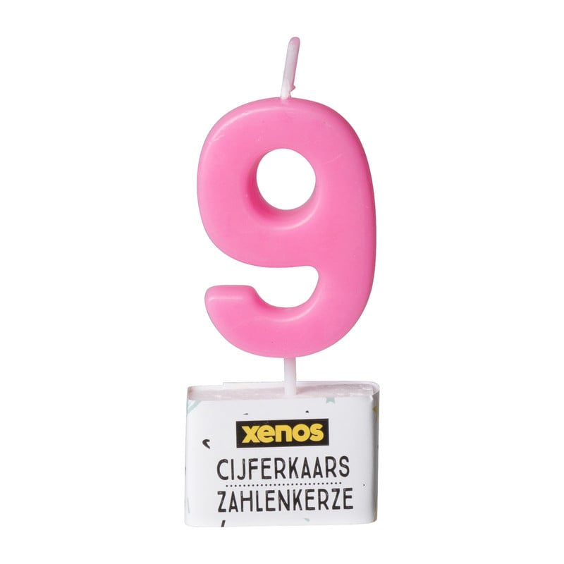 Cijferkaars 9 - diverse kleuren