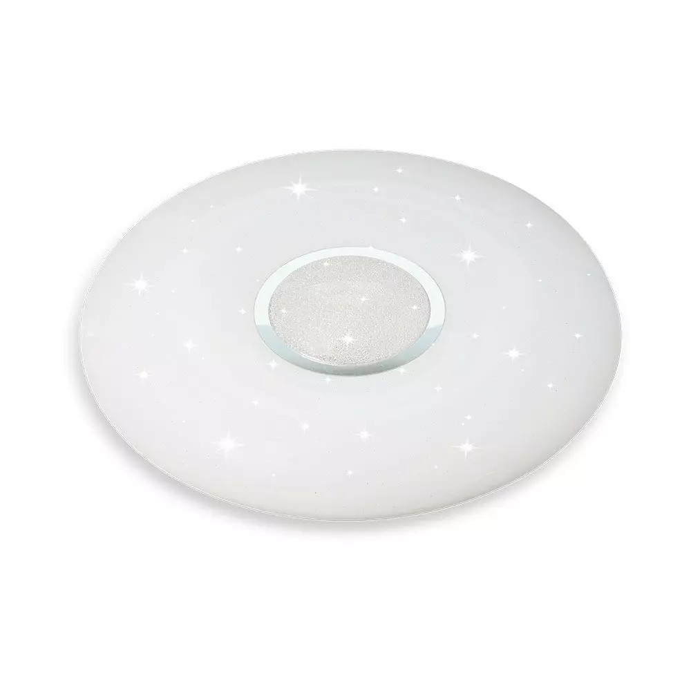 Plafon 8405 z pilotem okrągły biały LED 1x40W 39,5cm 4000lm IP20 V-TAC