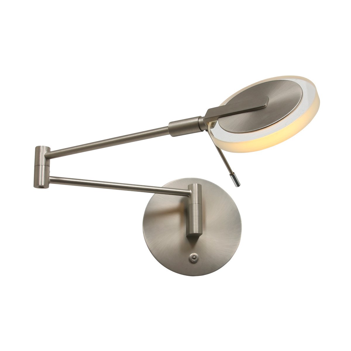 Steinhauer wandlamp - 1 lichts - 62x 17 cm - mat chroom