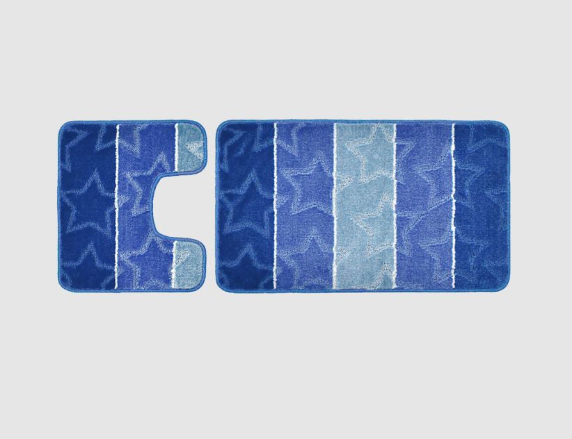 Badgarnitur Star blau