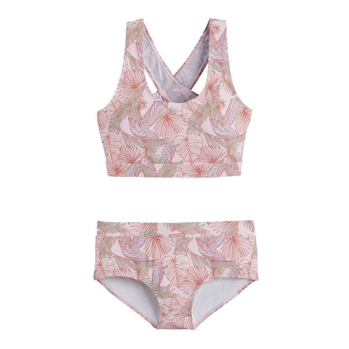 Maillot de bain 2 pièces imprimé