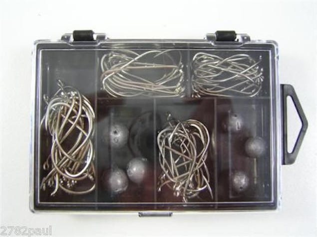 Wilson 56 Piece Native Pack In Fishing Tackle Box - Tackle Kit