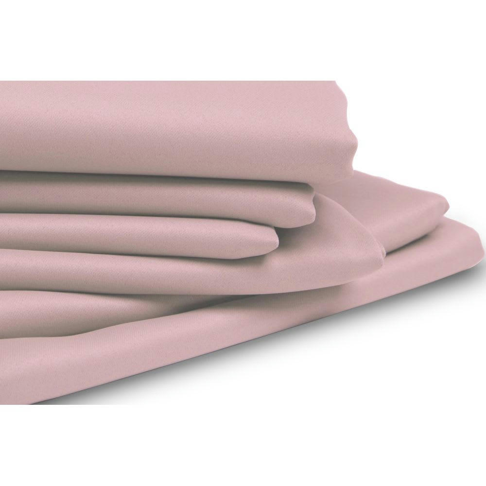 - Rideau occultant rose 140 x 260