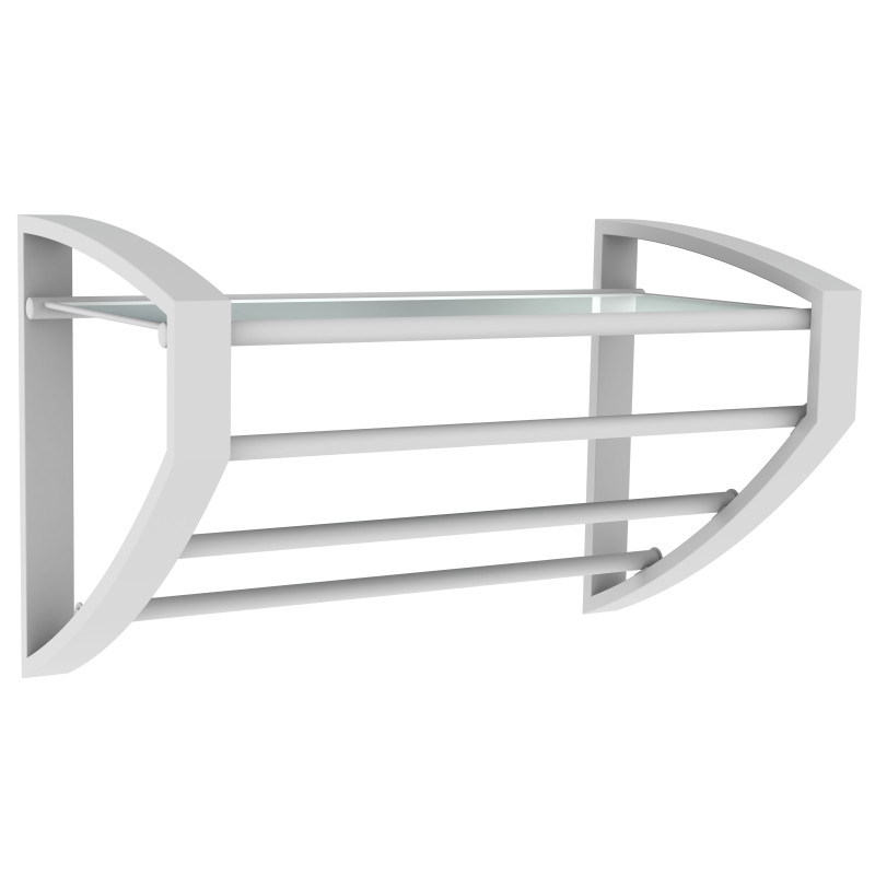 Porte-serviette Loft Game à 3 barres blanc mat ALLIBERT