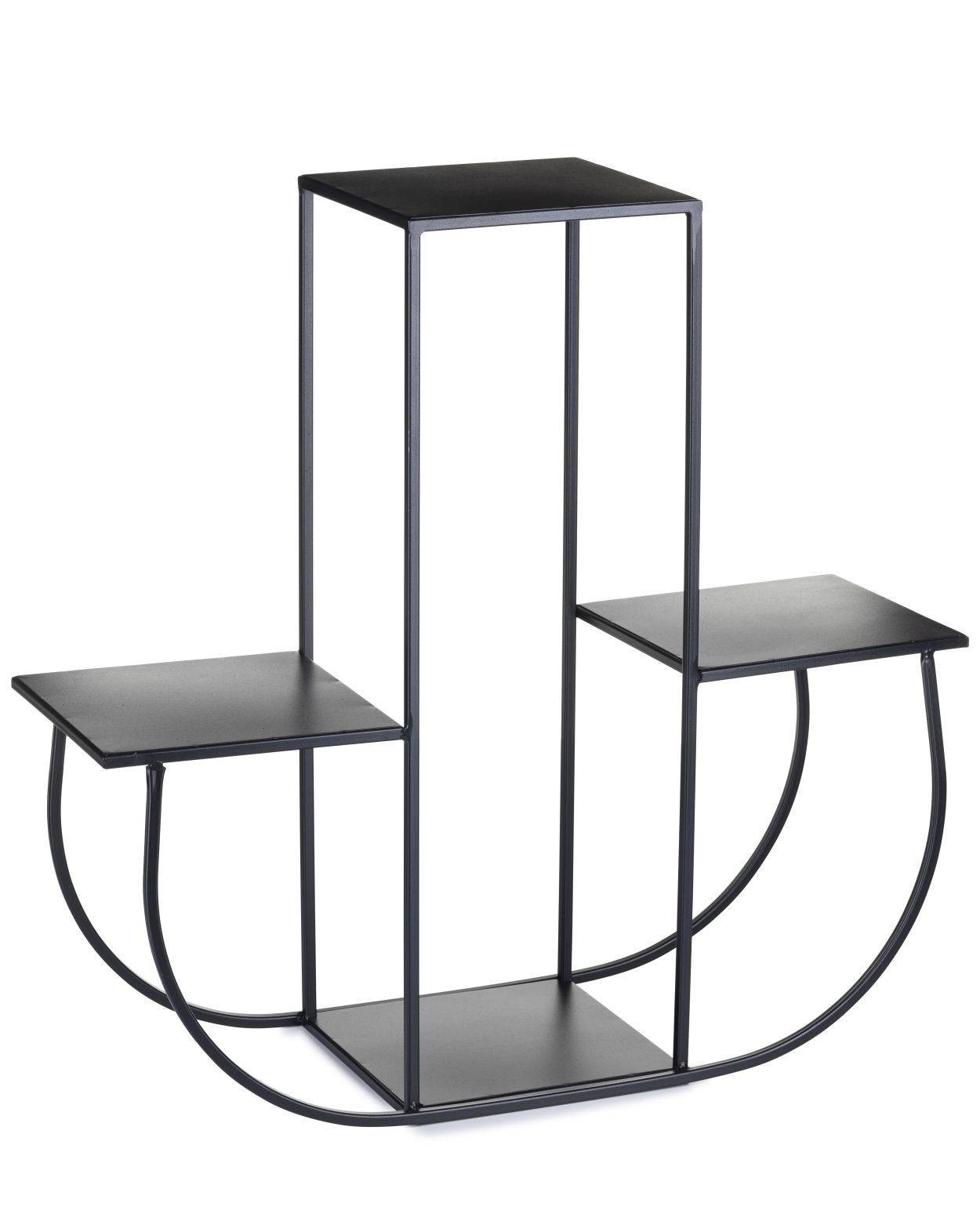 Kwietnik ARKA 70 cm industrialny czarny kwietnik