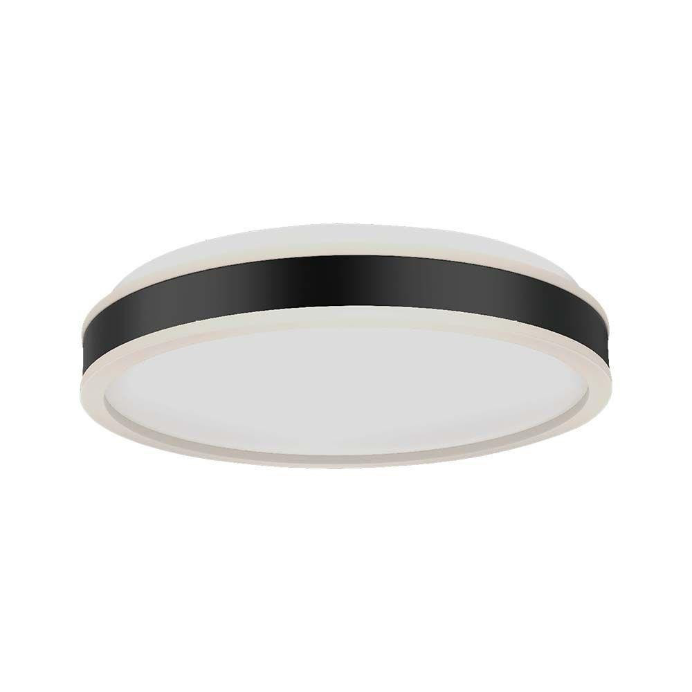 Plafon VT-7758-Bokrągły czarno-biały LED 1x42W 50cm 4400lm IP20 V-TAC