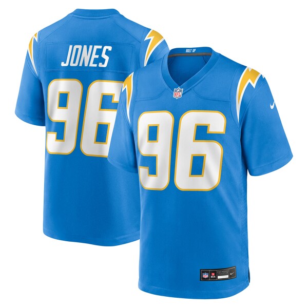 Naquan Jones Los Angeles Chargers Nike Team Game Jersey -  Powder Blue