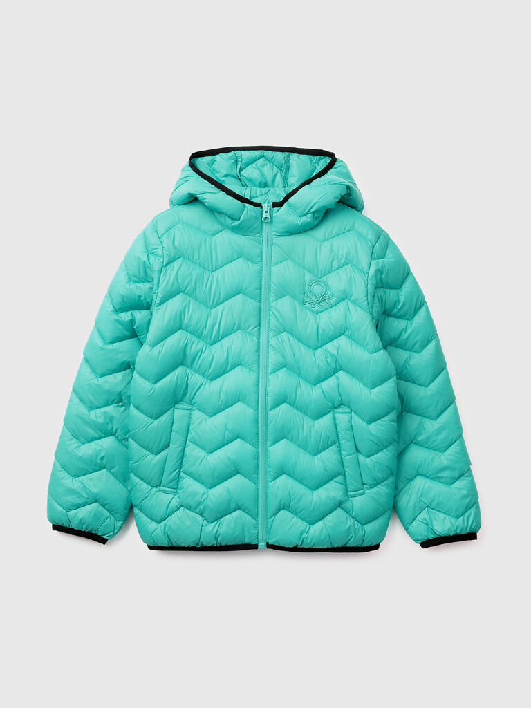 Padded jacket with hood