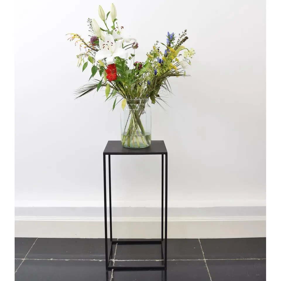 LOFT42 Pillar Plantenzuil Small - Metaal - Mat Zwart - 70x36x36