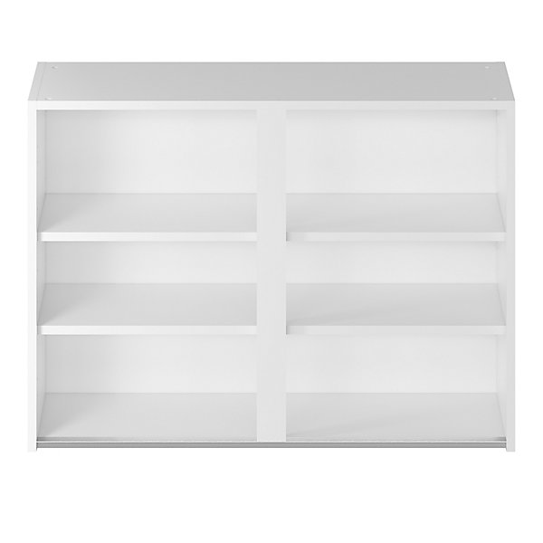 Caisson haut de cuisine blanc L. 100 cm x H. 72 cm Caraway Innovo GoodHome