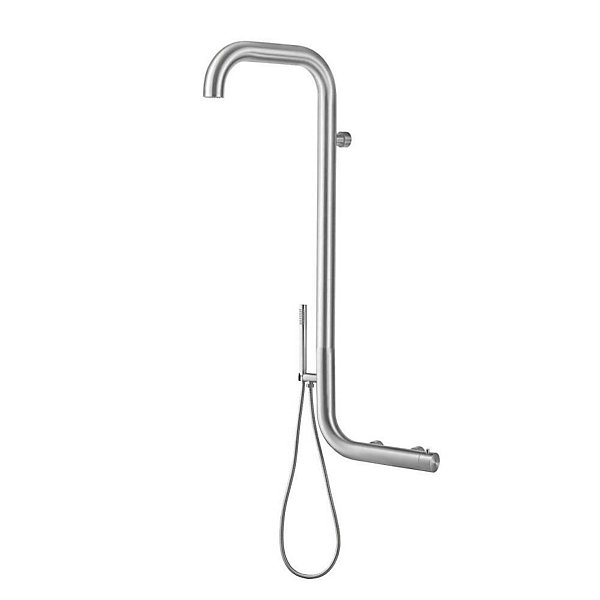 Douche Dexterieur Murale En Inox 316l Sined Arborea