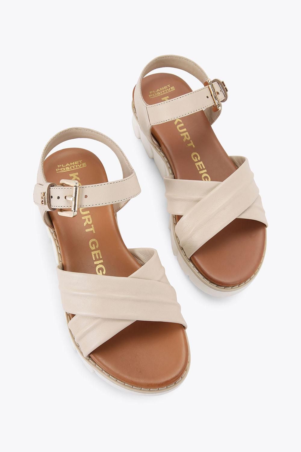 KG Kurt Geiger Ruella' Leather Sandals