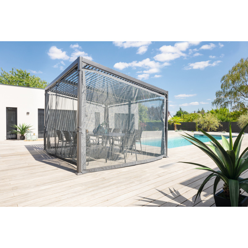 Set de moustiquaires pour tonnelle Avila 4 x 3 m