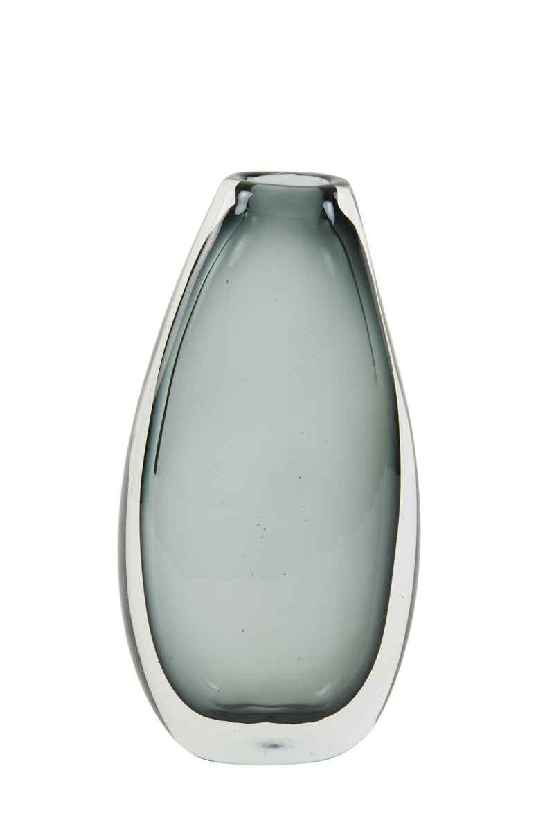 Light & Living vaas CALLA - 17x8x31.5cm - grijs