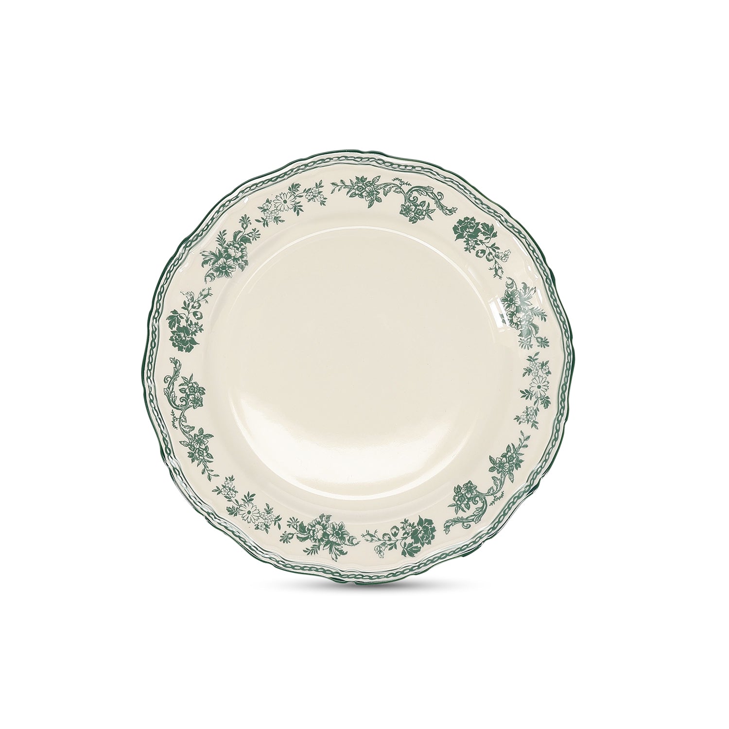 S|P Collection - Plat bord 27cm green Cyril - Set van 4