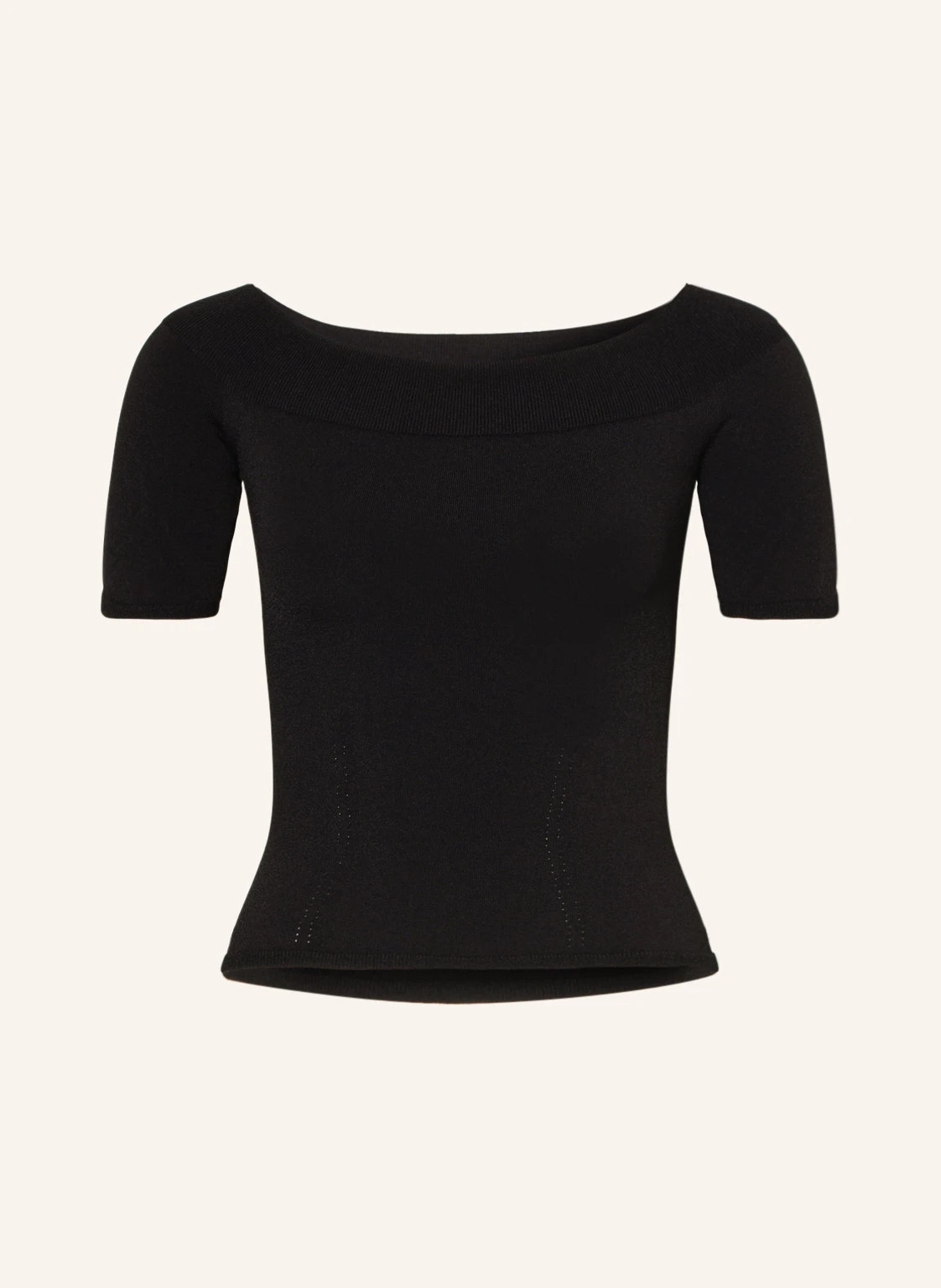 McQUEEN Off-Shoulder-Shirt