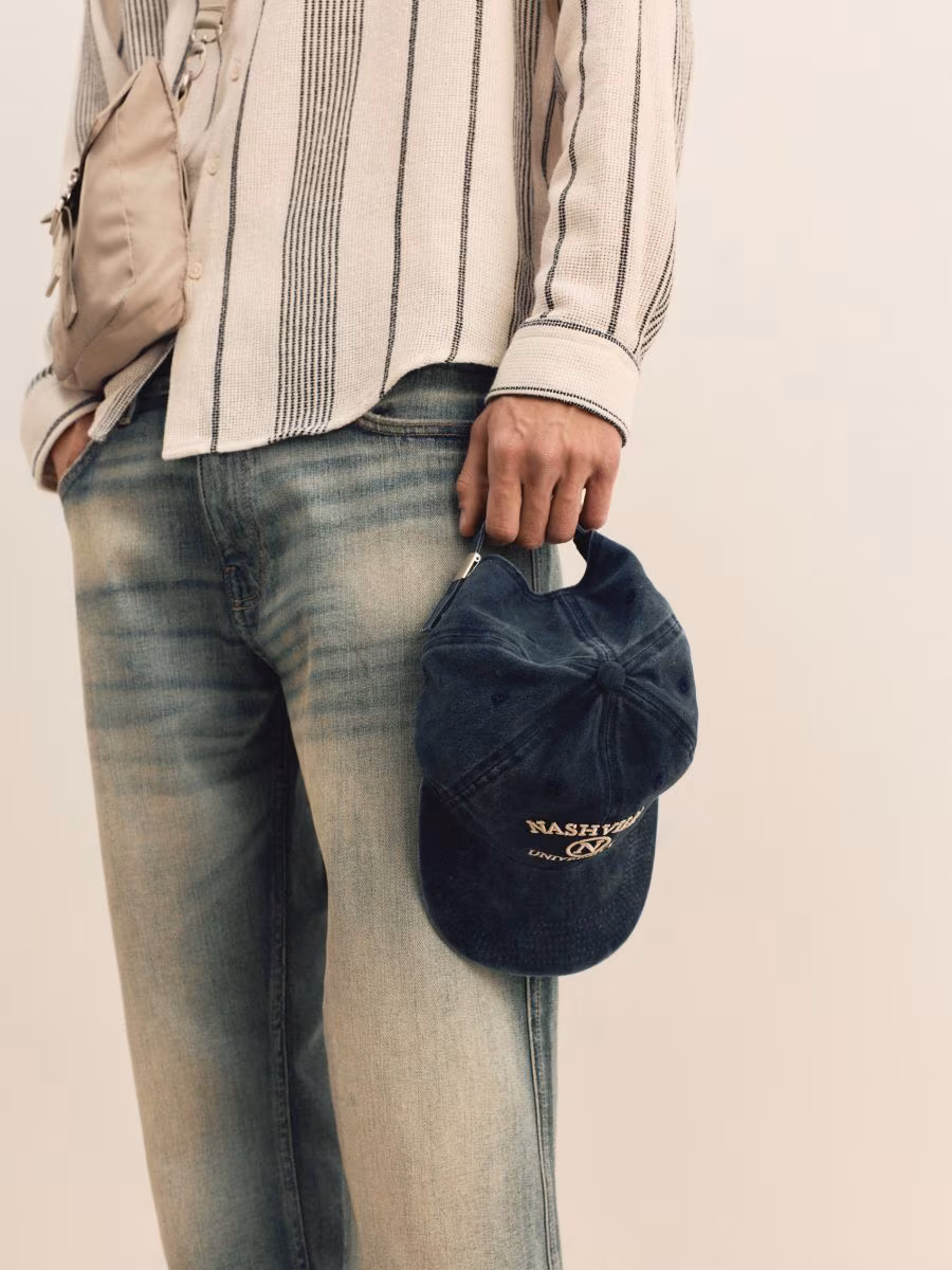 Baseball Cap With Wash Effect
