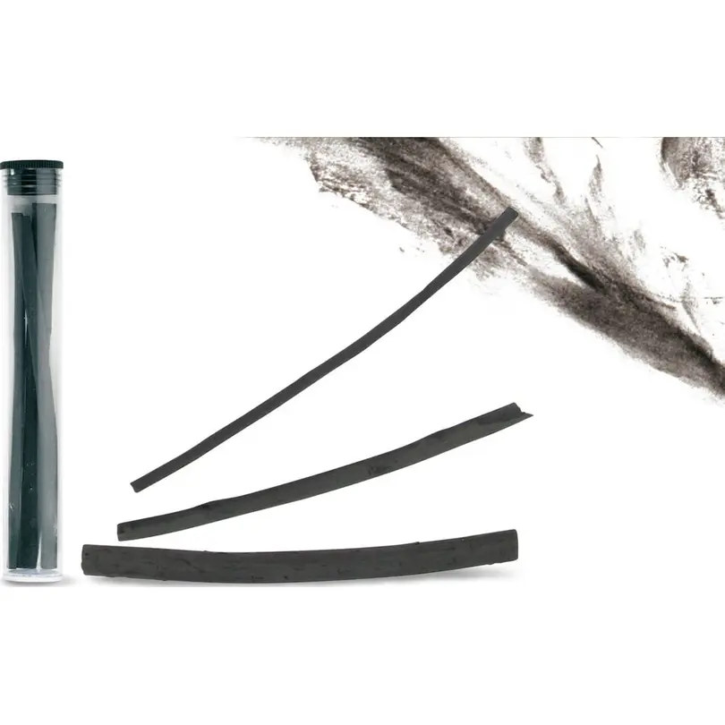 Bleistift 3er-Set Reisskohlestift natur